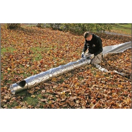All Fabrications 0.25 in. x 48 in. x 25 ft. Super Wrap Foil-Face Insulation 3601644